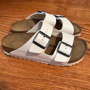 White Birkenstocks